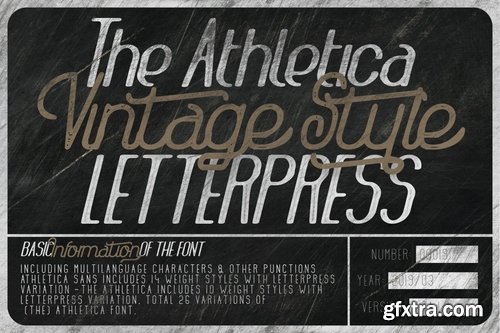 CM - The Athletica Font 3618779