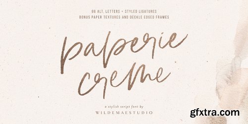 Paperie Creme Font