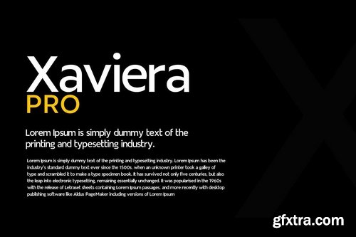 Xaviera - Modern Typeface + WebFonts