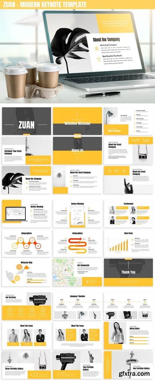 Zuan - Modern Keynote Template