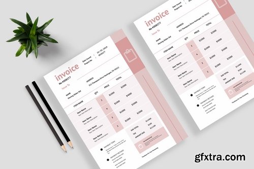 Minimalist Invoice Templates