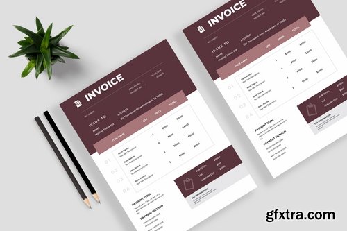 Minimalist Invoice Templates