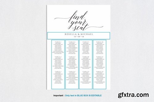 Wedding Seating Chart V18