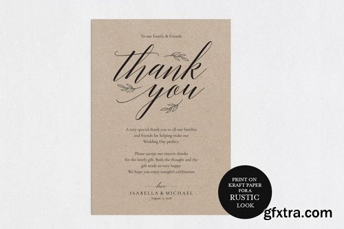 Wedding Thank You V26