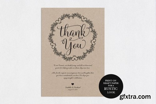 Wedding Thank You V27