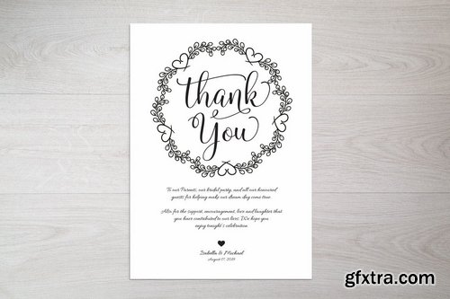 Wedding Thank You V27