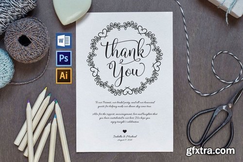 Wedding Thank You V27