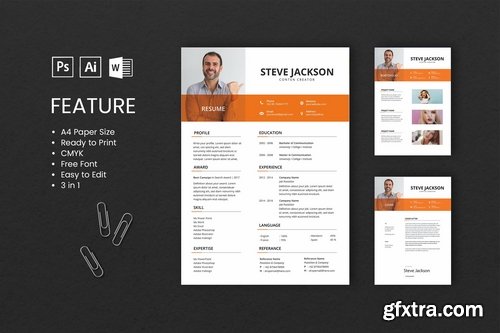 Professional CV And Resume Templates