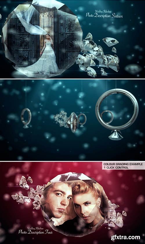 Videohive - Wedding Ring Slideshow - 19423215