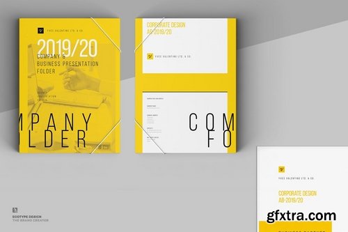 SIMPLE, CLEAN AND MODERN STATIONERY PACKAGE