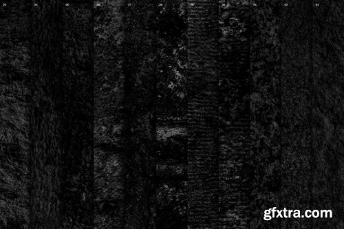 Wall Texture Backgrounds Black & White