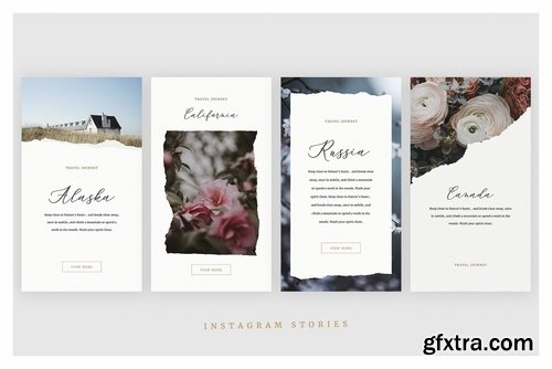 Ripped Papers — Instagram Templates