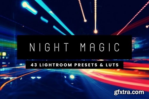 CM - 43 Night Lightroom Presets and LUTs 3622496