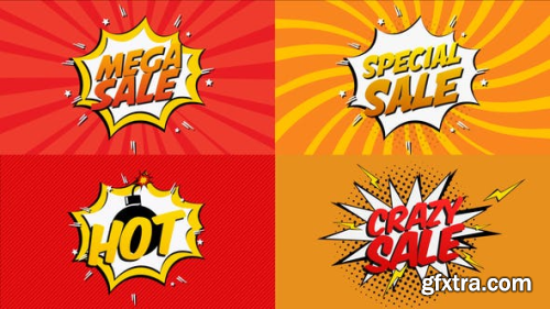 VideoHive Comic Book Sale Cartoon 21685783