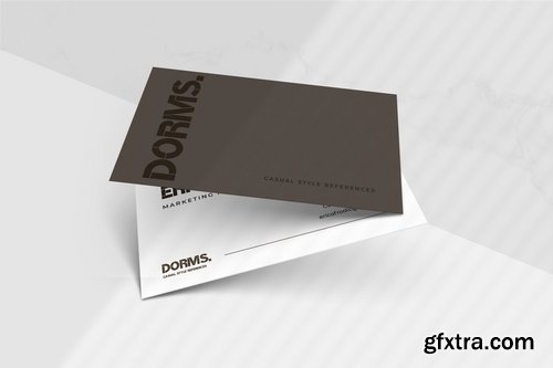 Dorms - Minimal Fashion Business Card