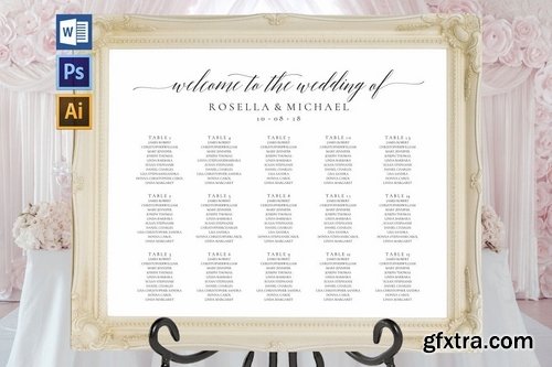 Wedding Seating Chart Pack