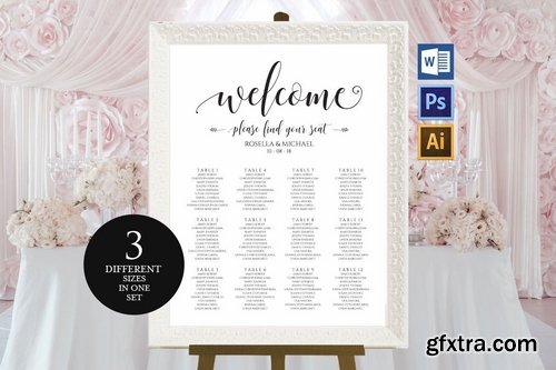 Wedding Seating Chart Pack