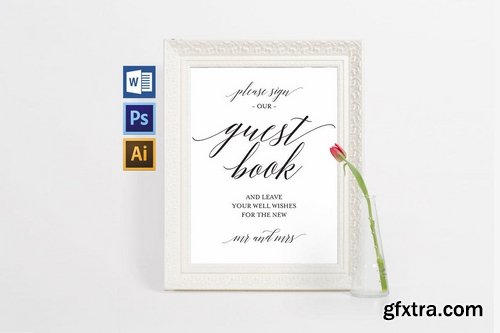 Guest Book Sign V39