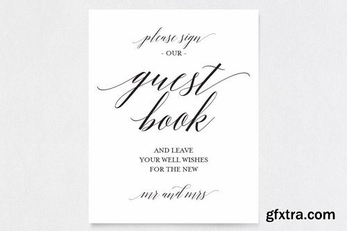 Guest Book Sign V39