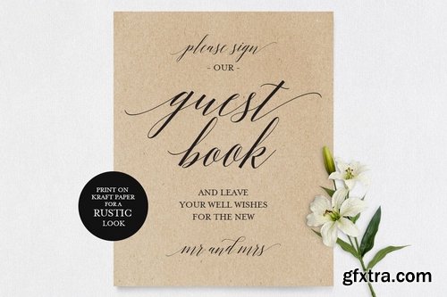 Guest Book Sign V39