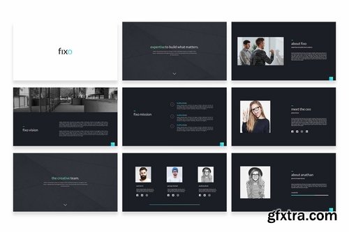 Fixo Business Powerpoint and Keynote Templates