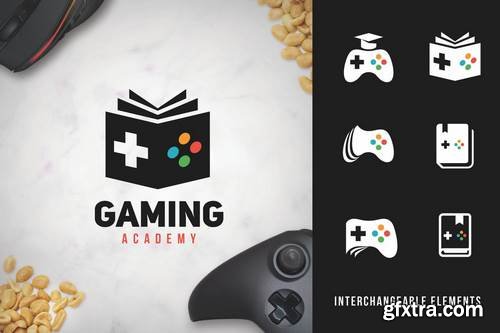 Gaming Academy Logo pack