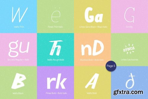 Pi?ata Font Bundle (106 Fonts)