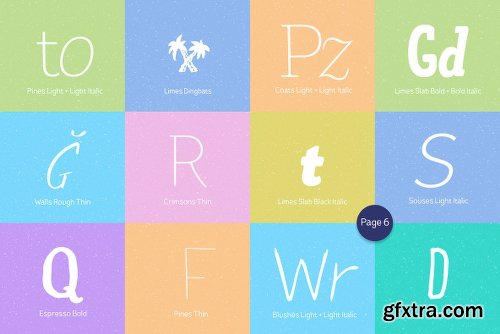 Pi?ata Font Bundle (106 Fonts)