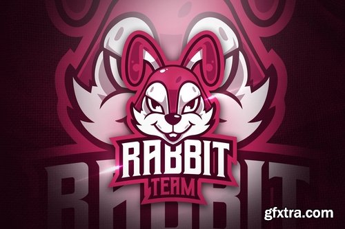 Rabbit Team - Mascot & Esport Logo