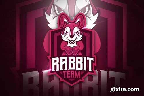 Rabbit Team - Mascot & Esport Logo