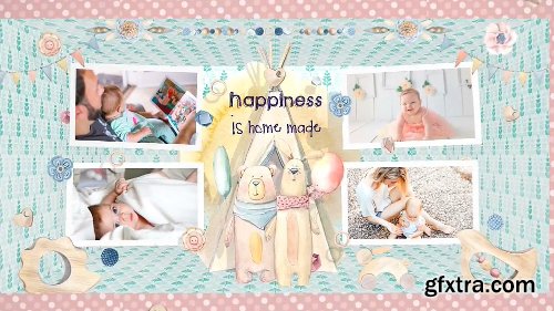 Videohive Baby Slideshow 23495063