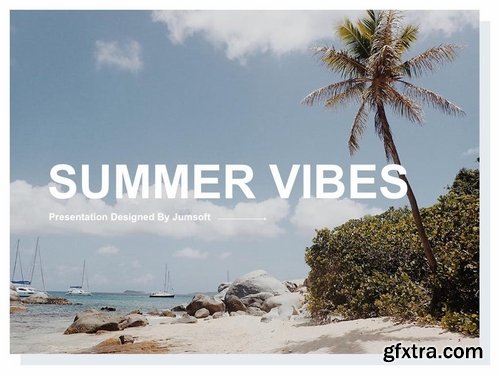 Summer Vibes Google Slides Template