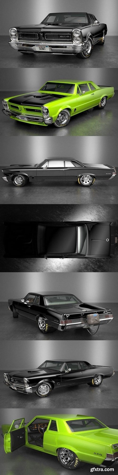 Pontiac GTO Turbo 3D Model