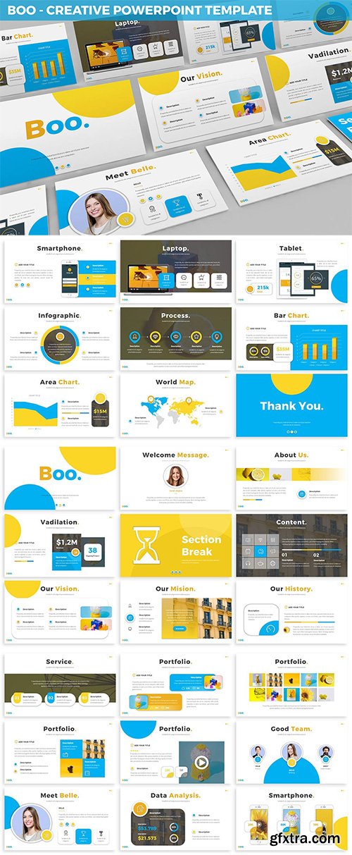 Boo - Multipurpose Creative Powerpoint Template