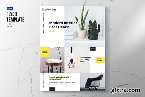 Modern Furniture & Interior Flyer