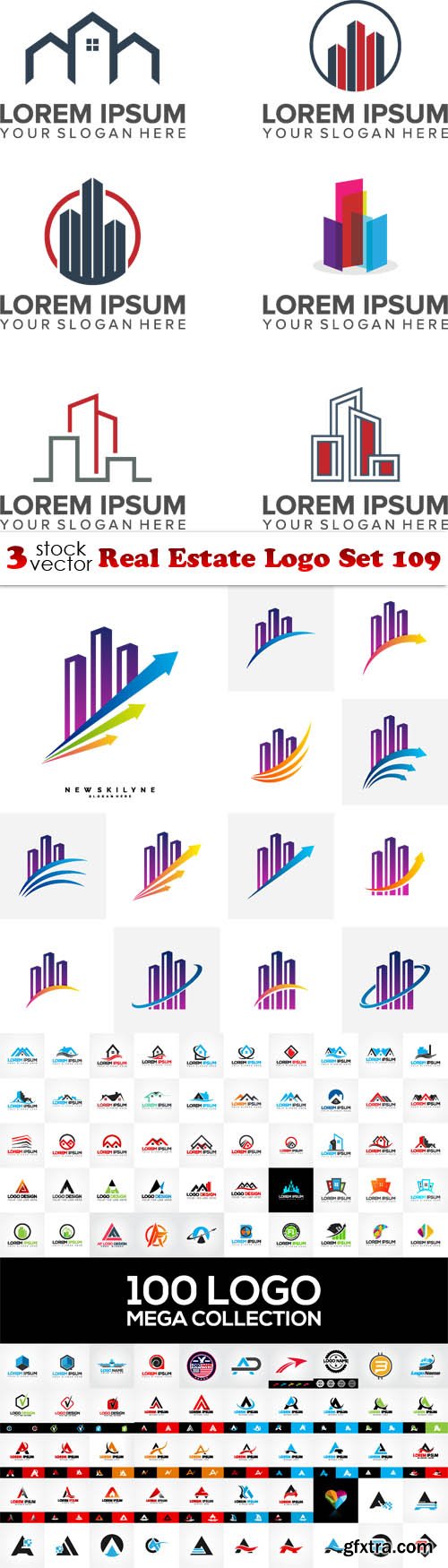 Vectors - Real Estate Logo Set 109