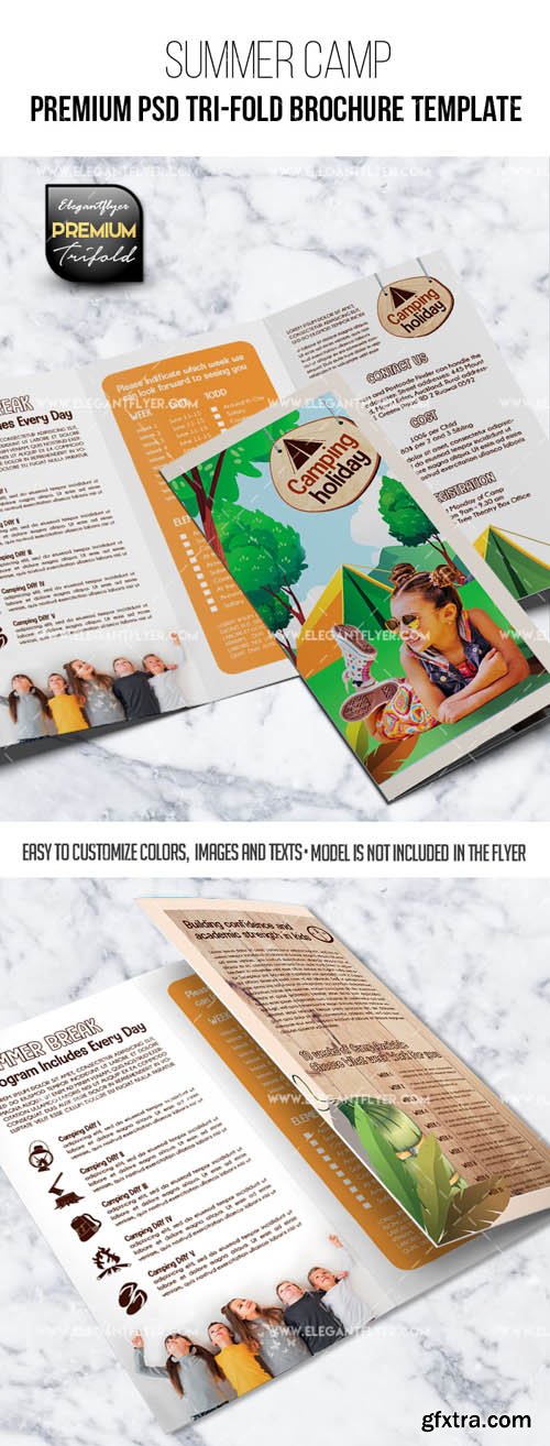 Summer Camp V2 2019 Tri-Fold Brochure