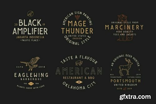 Gasolyn Font Family - 4 Fonts