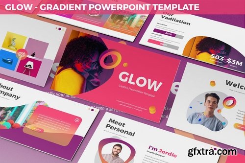 Glow - Gradient Powerpoint Template