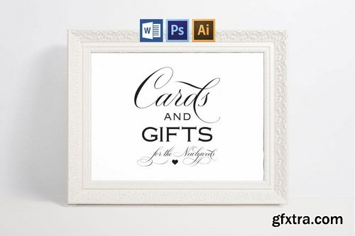 Cards and Gifts Sign Pack