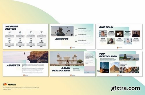 Josekeil - Travel Agency Google Slides Template