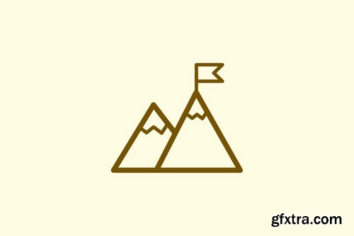 15 Mountain Trek Icons