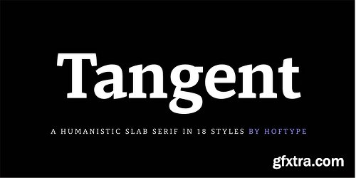 Tangent Font Family - 18 Fonts