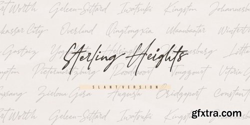 Stylish Classy Font Family - 2 Fonts