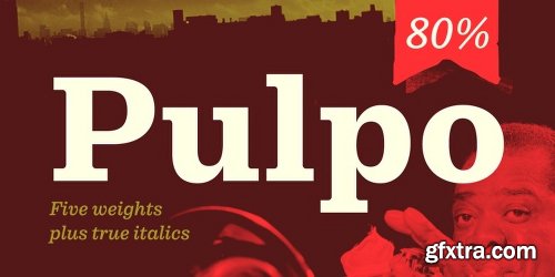 Pulpo Font Family - 10 Fonts