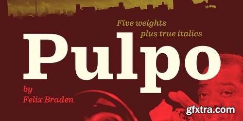 Pulpo Font Family - 10 Fonts