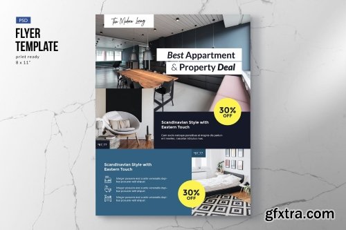 Property Apartment Furniture Flyer