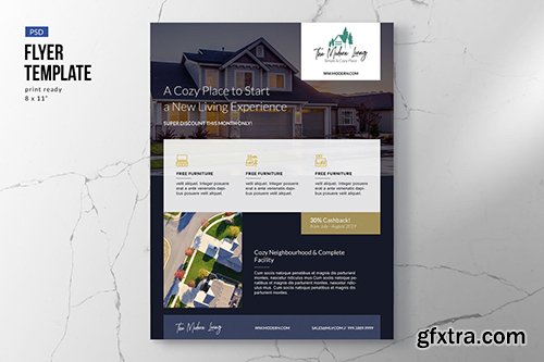 Elegant Property Flyer Template