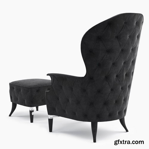 Visionnaire Alice Armchair 3D Model