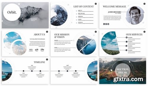 Orbit - Networking Powerpoint Template